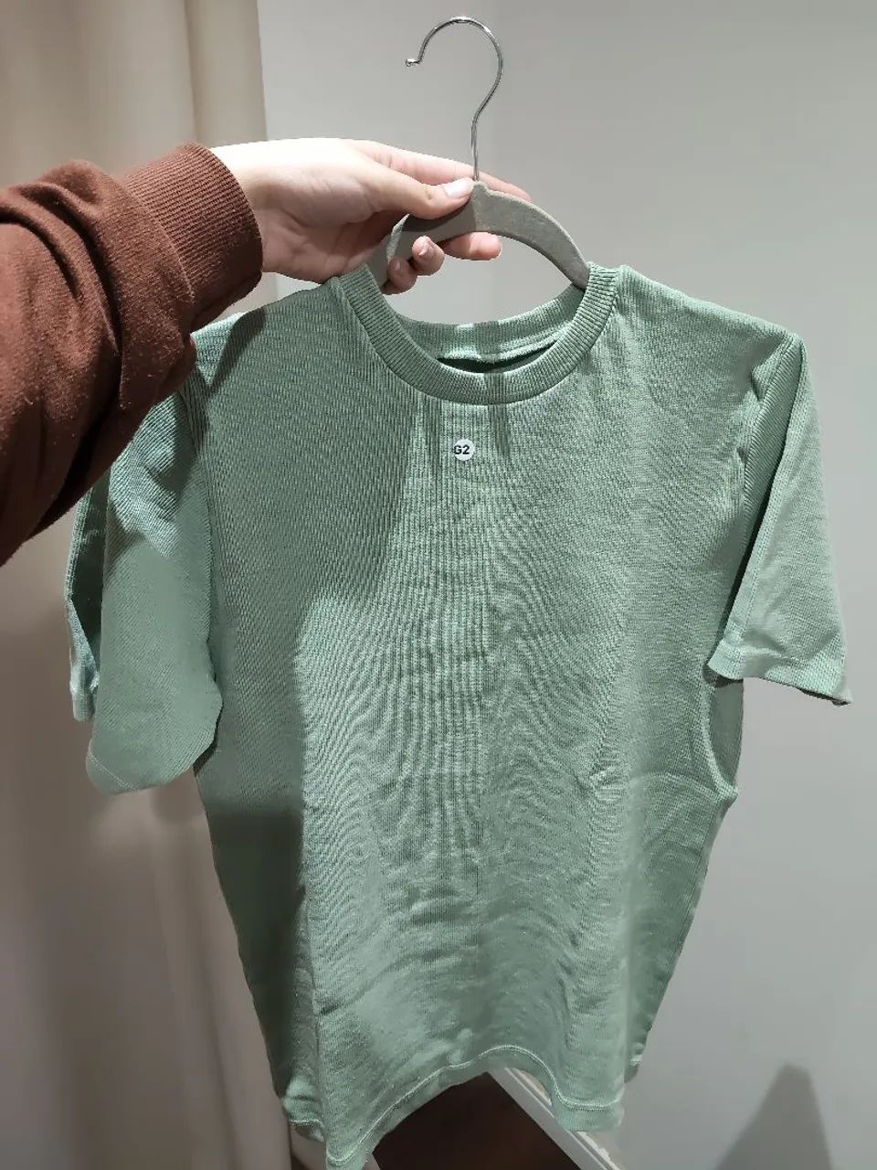 Blusinha canelada G2 - Foto 3