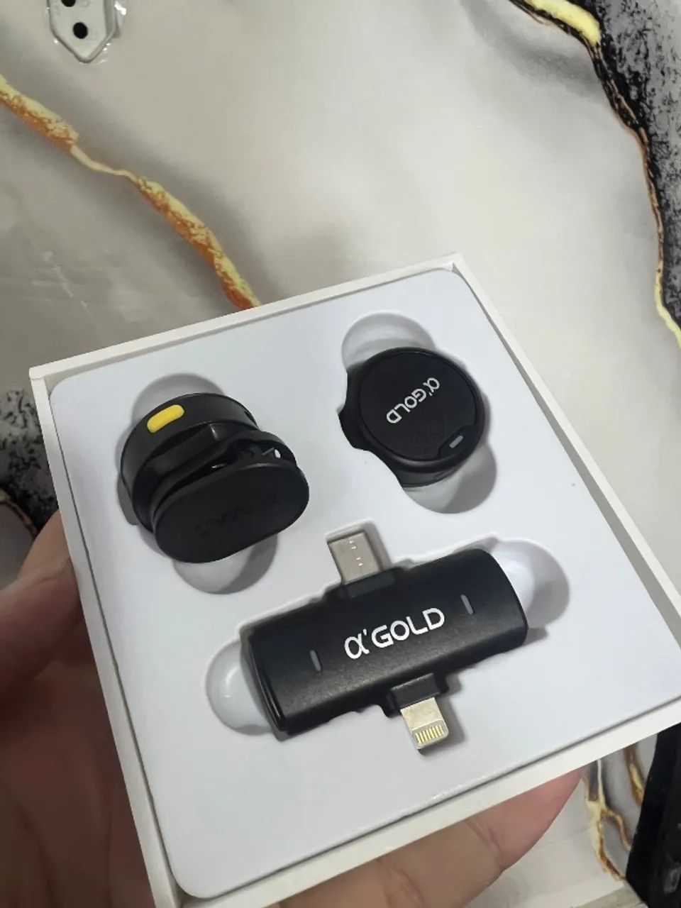 2 Microfone de lapela para Android e iPhone - Foto 3