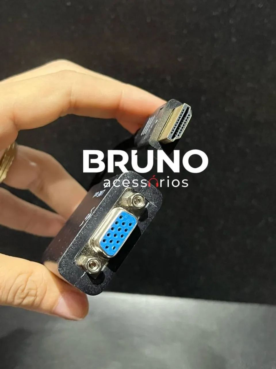 Conversor hdmi para vga com audio  - Foto 2