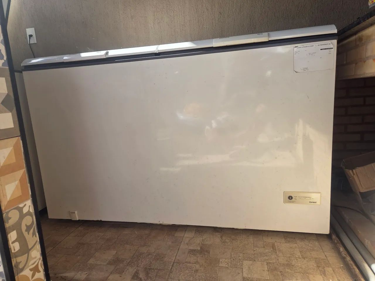 Freezer Horizontal Consul 534 Lt - Modelo CHB53EB 2 Portas