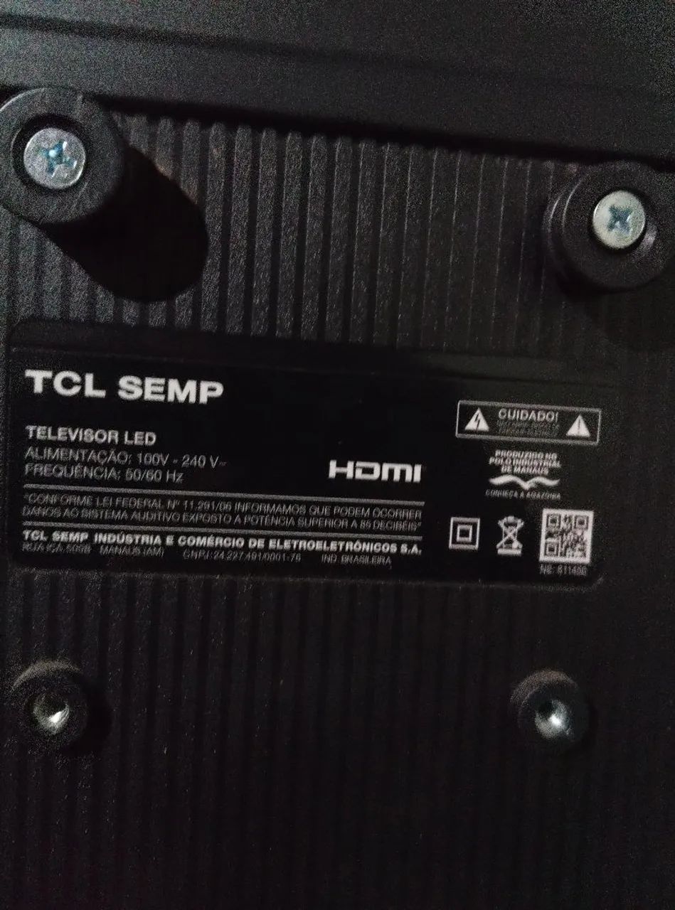 Vendo televisão TCL smartv 43 polegadas - Foto 2