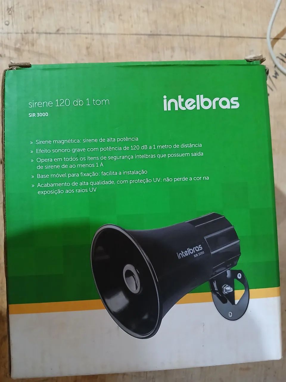 Sirene Intelbras SIR 3000 Cor Preta - Foto 3