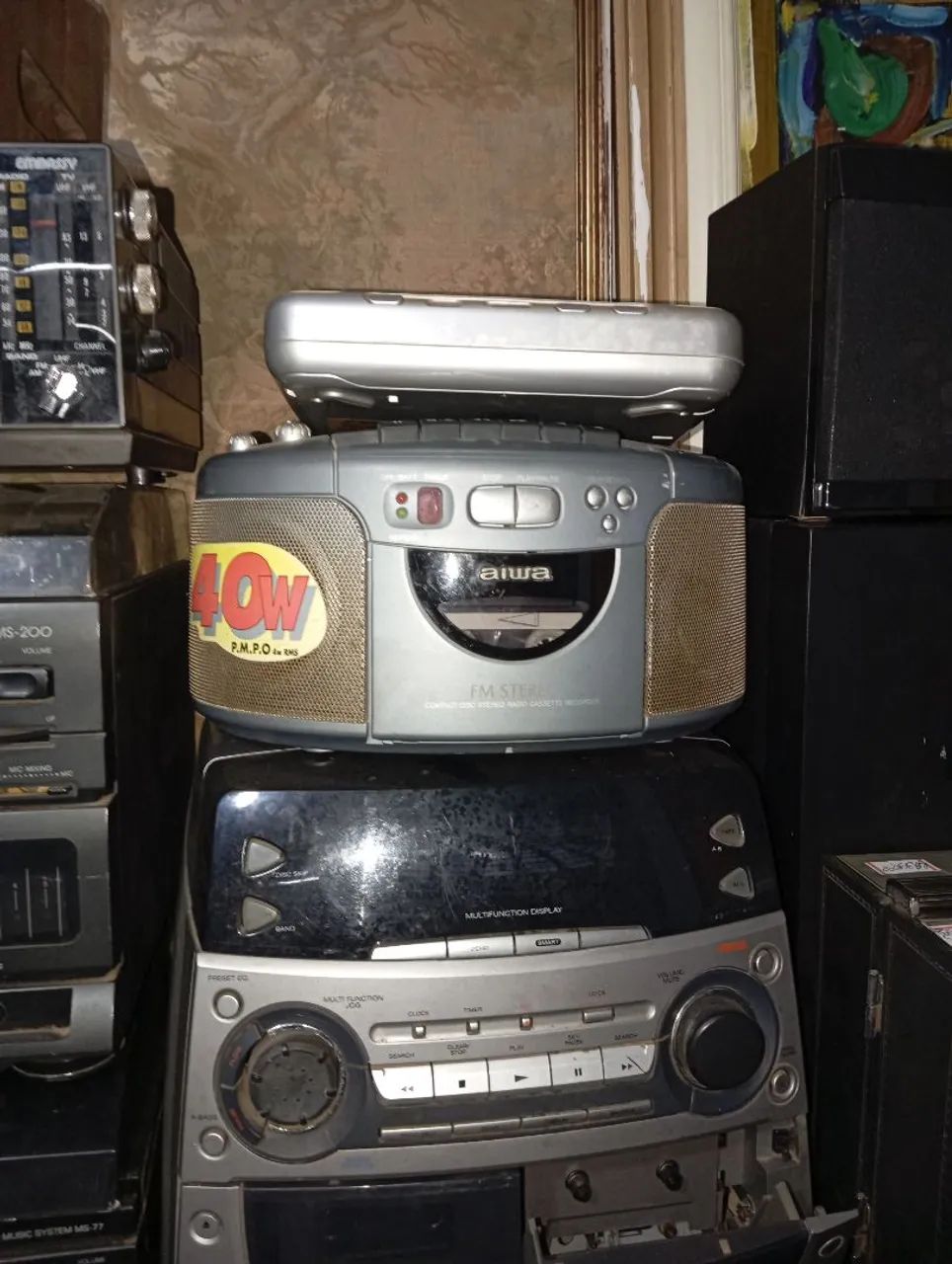 Som gradiente retro toca fitas  - Foto 4