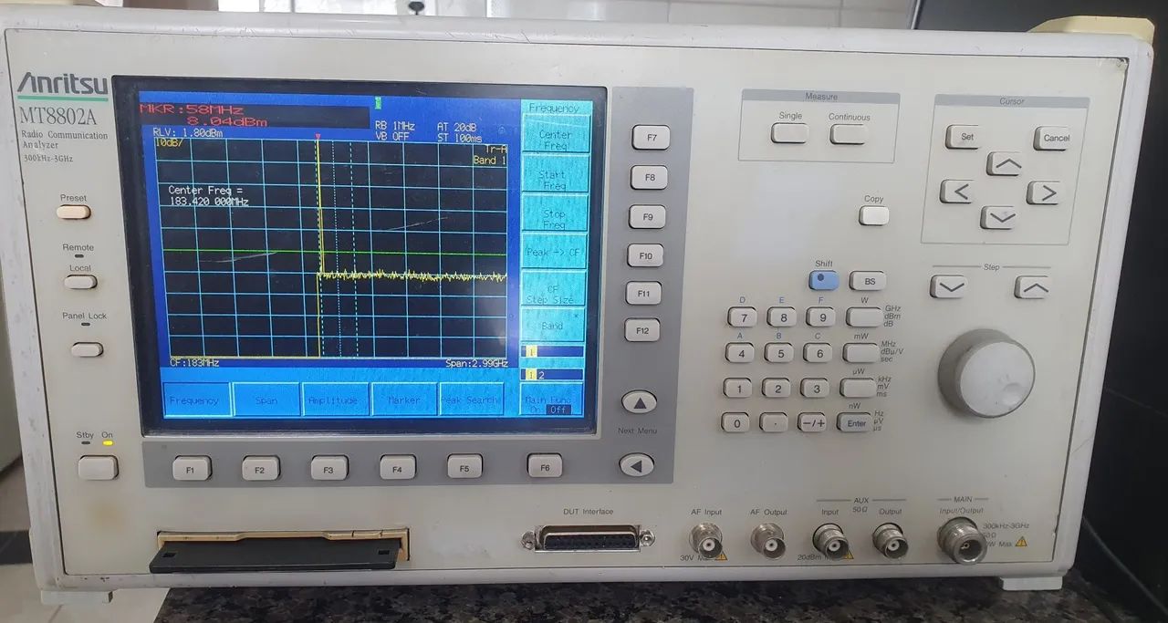 Monitor de serviço Anritsu MT-8802a  - Foto 3