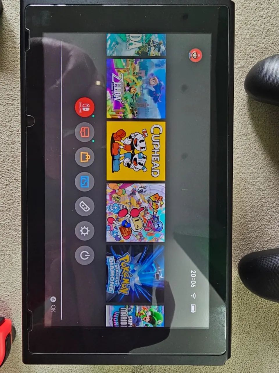 Nintendo Switch V2 - DESBLOQUEADO + acessórios - Foto 5