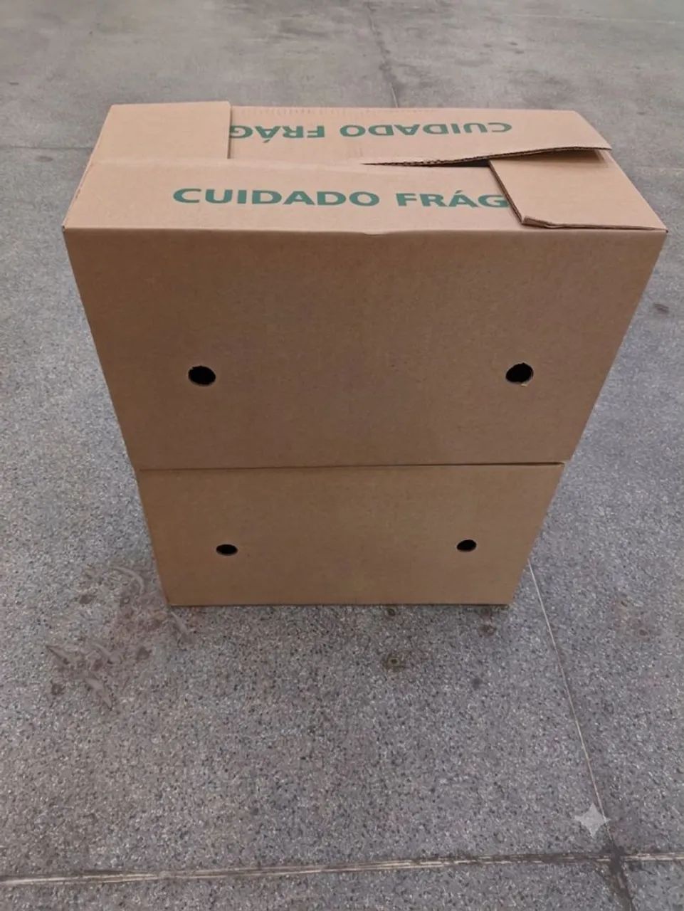 Caixas de papelão para mudanças 