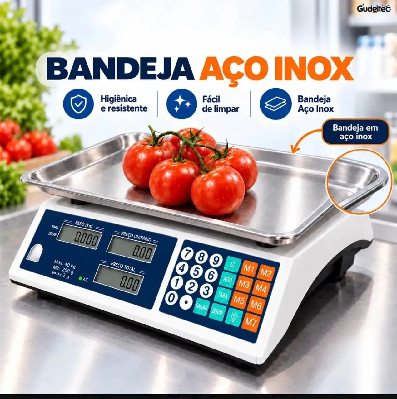 A Balança Digital Eletrônica DH ACS 618 - Foto 3