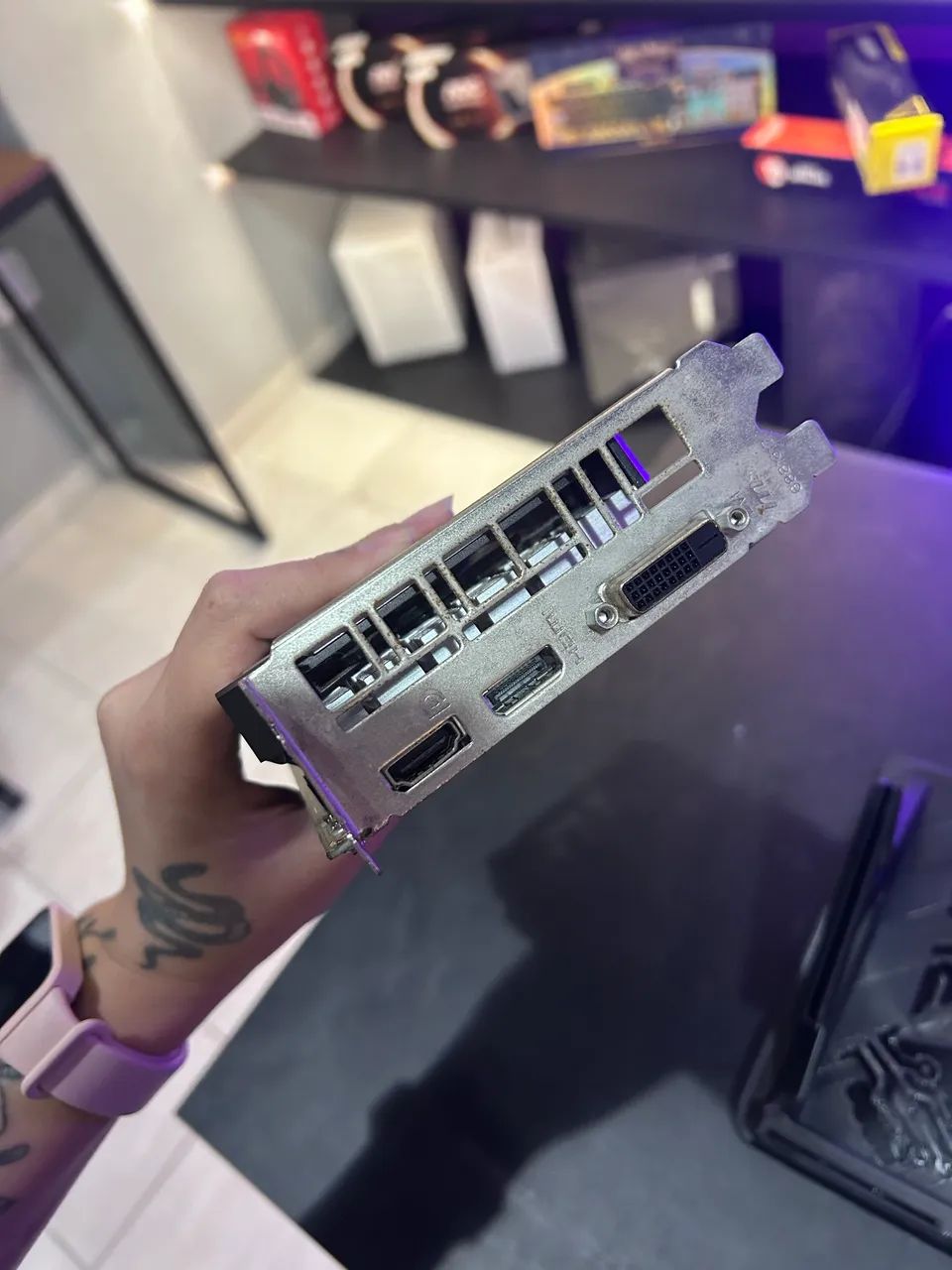 Placa de Vídeo GTX 1650 Ventus MSI 4Gb - Foto 4