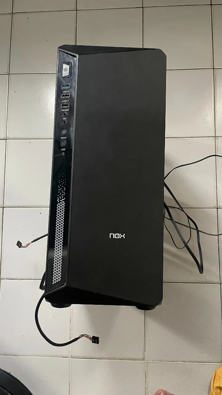 Gabinete NOX Infinity Atom, Mid Tower, Lateral em Vidro Temperado - Foto 5