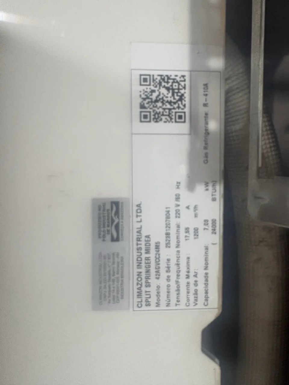Ar-Condicionado Split Hi Wall Springer 24000 BTUs - Foto 3