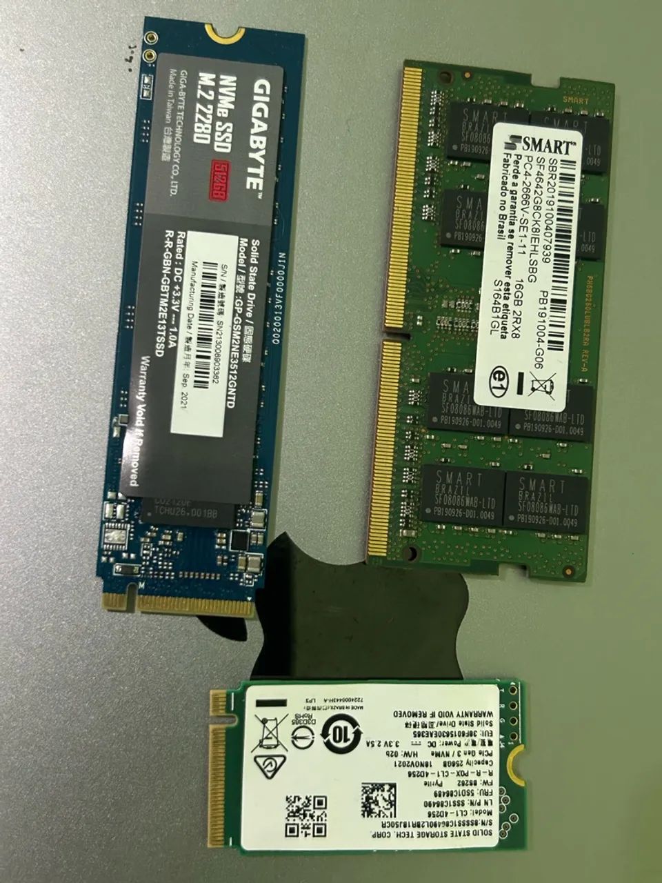 SSD memória
