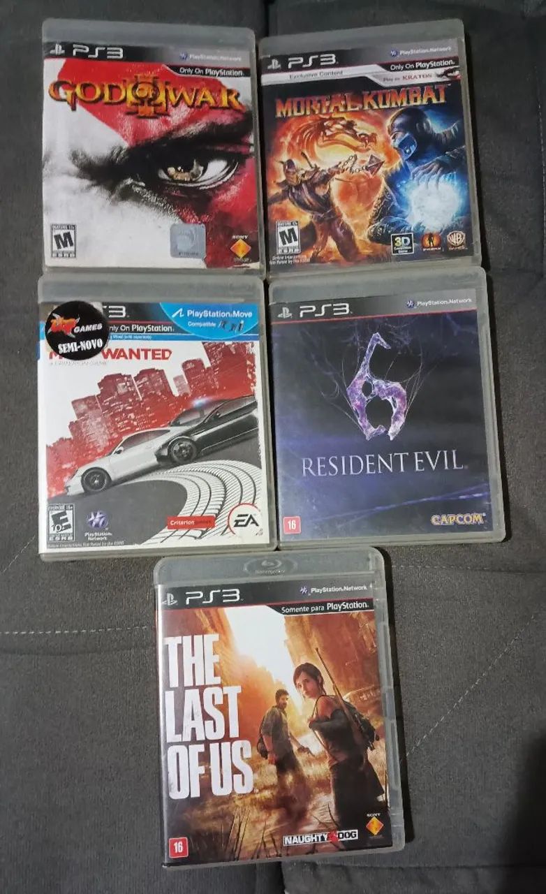 Jogos ps3 LOTE