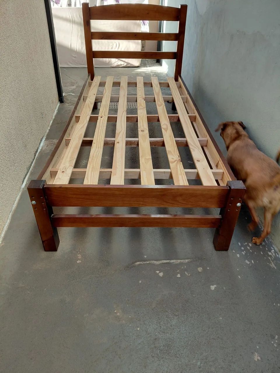Vendo cama solteiro  - Foto 3