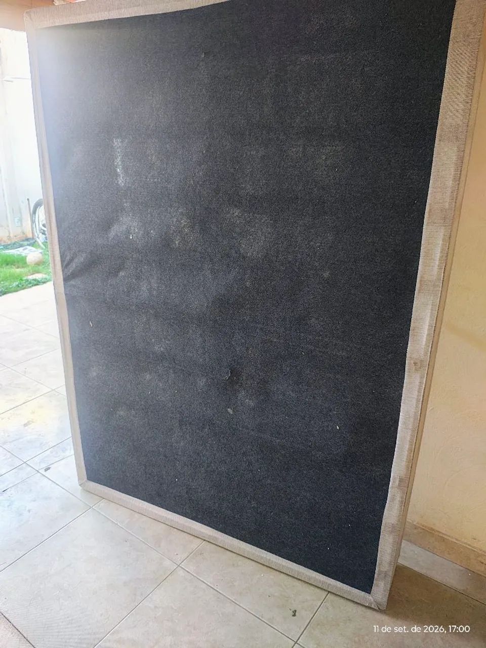 Base box cama casal 