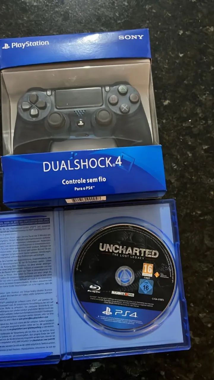 Controle e jogos ps4 - Foto 2