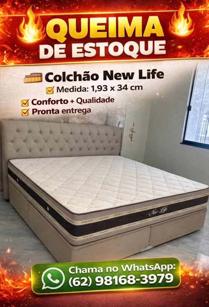 Colchao super king
