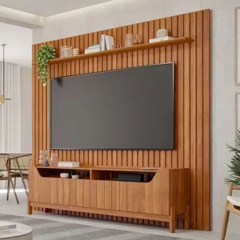 Bancada Moema + Painel Maragogi para Tvs ate 84 Polegadas (Novo)