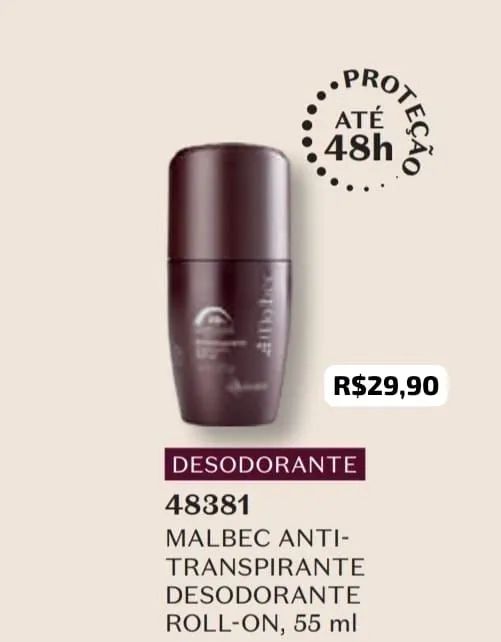 DIA DOS  PAIS - Roll-on Malbec Desodorante 