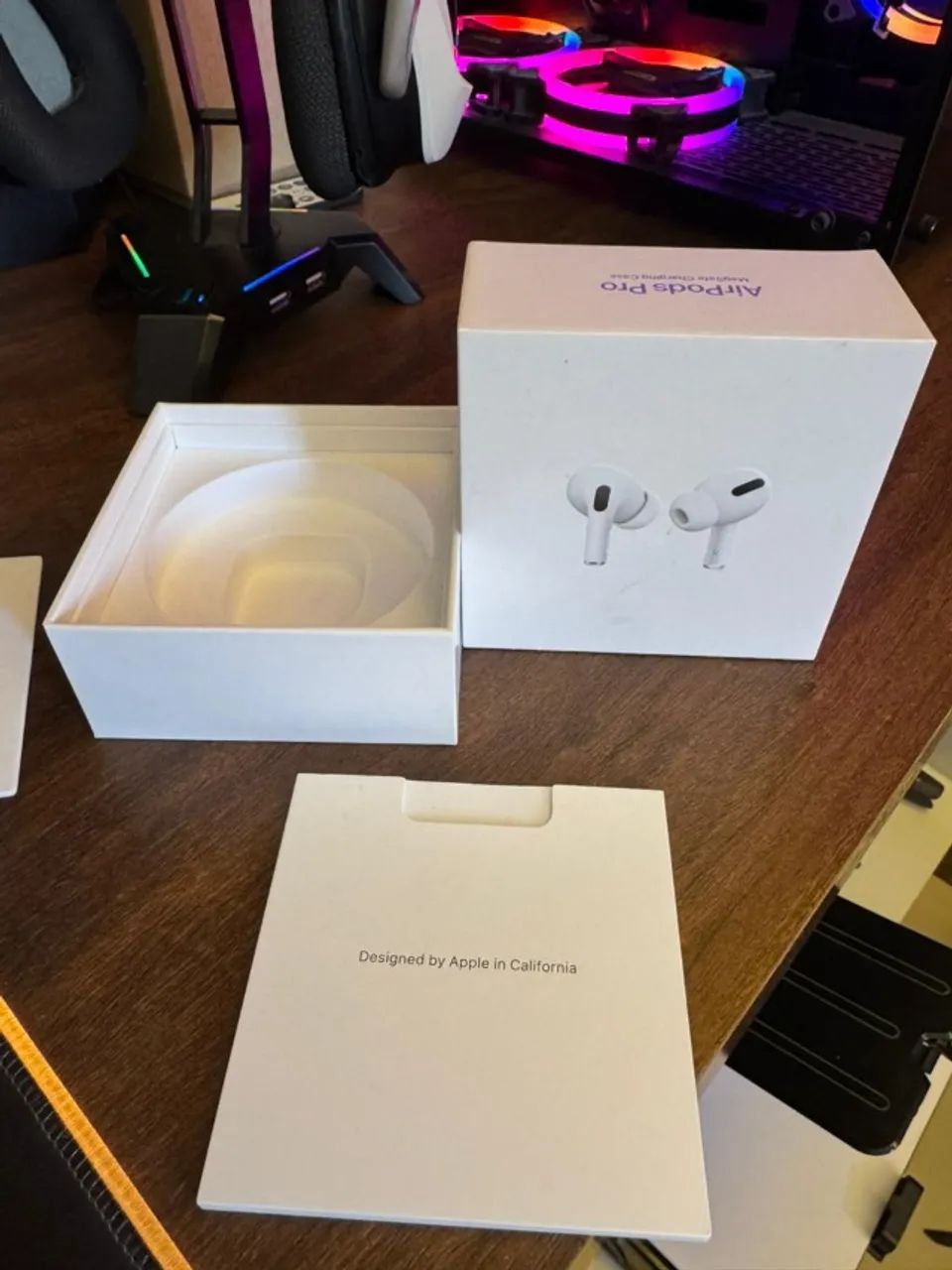 AirPods Pro original Apple (1ª geração) com NF + caixa - excelente