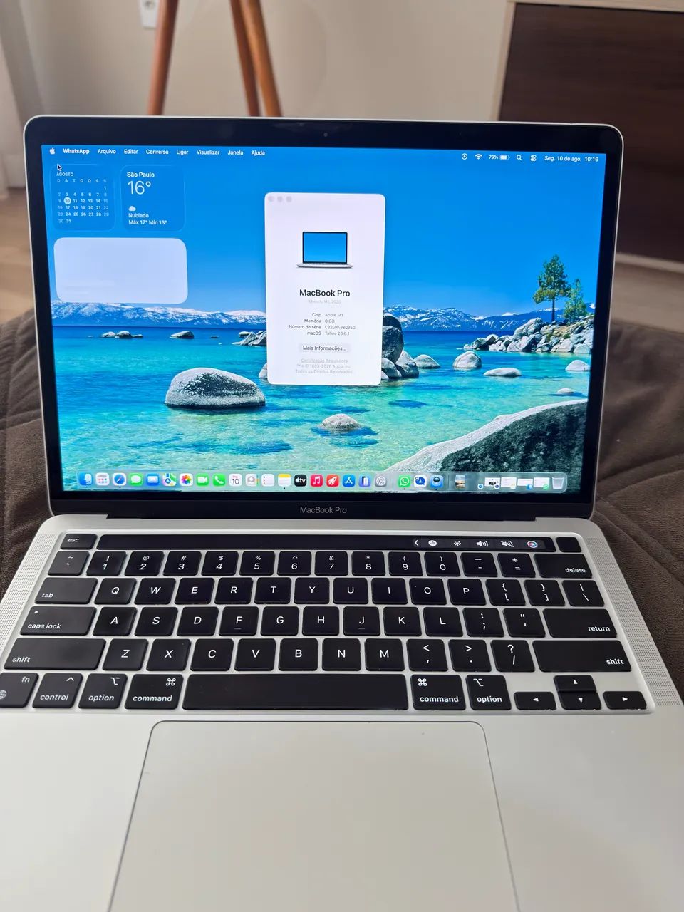 MacBook Pro 13" (Chip Apple M1) Touch Bar ? Estado de Novo! - Foto 2