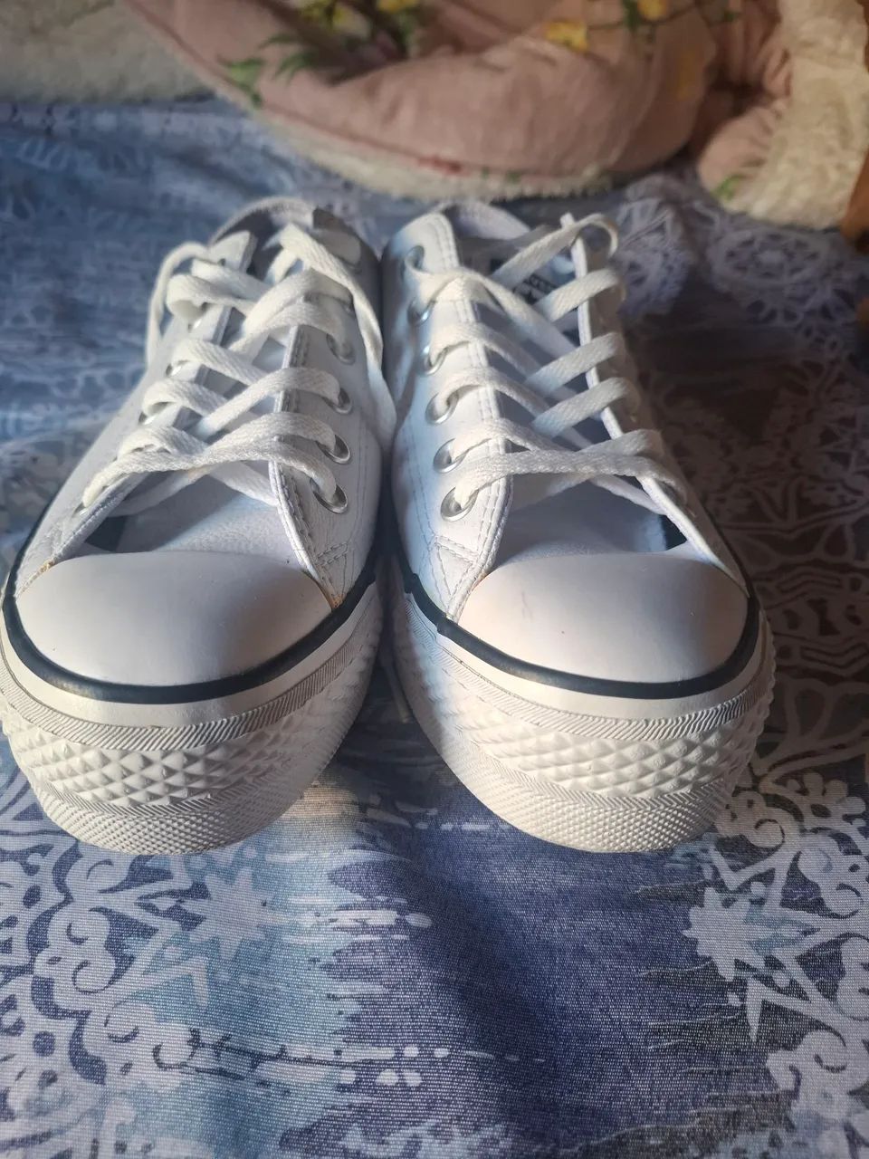 Tênis All Star Couro Branco  - Foto 3