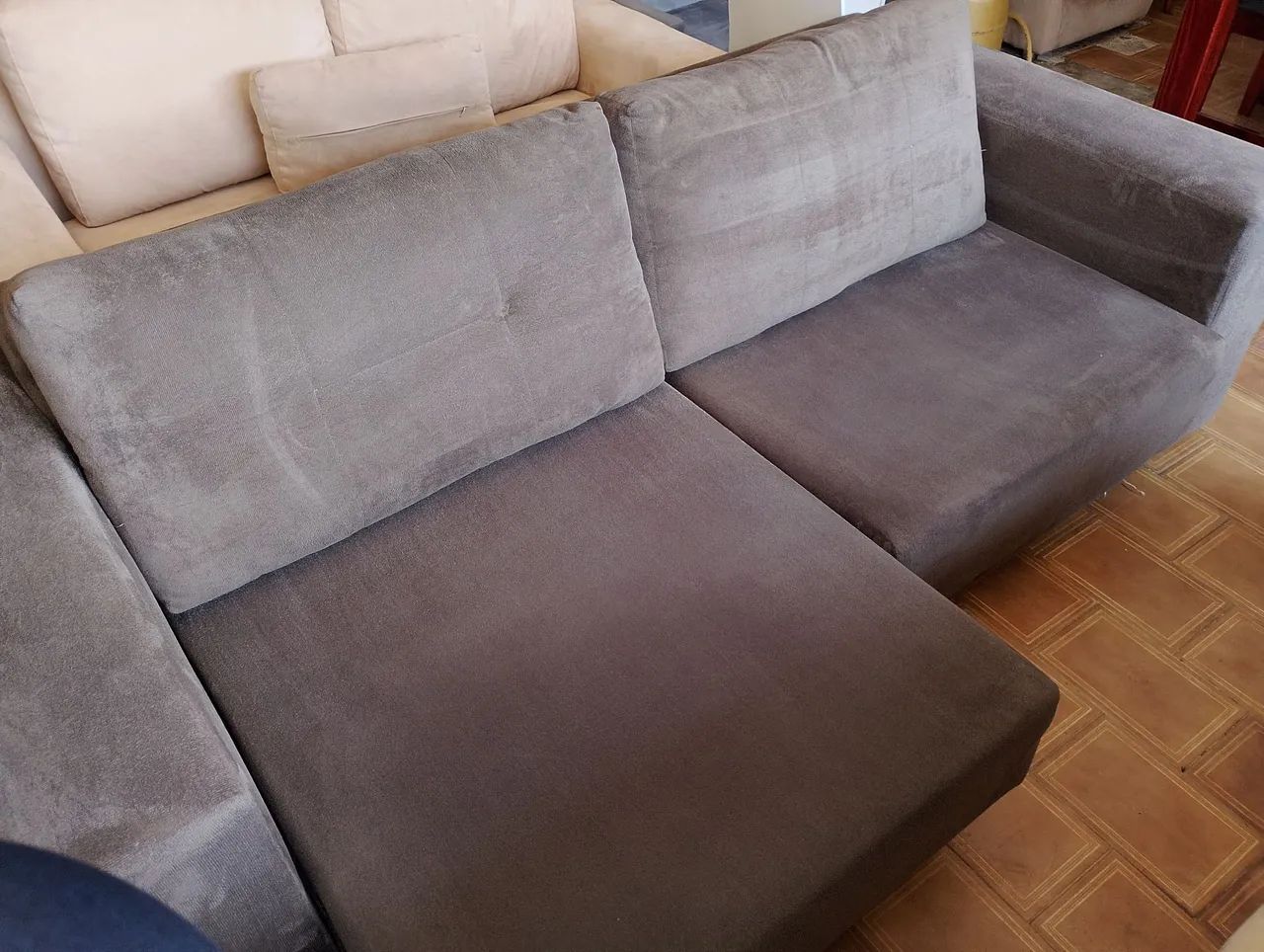 Sofá retrátil higienizado  - Foto 2