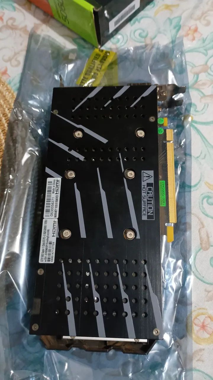 Placa de vídeo gtx 1660 super,6gb  - Foto 4