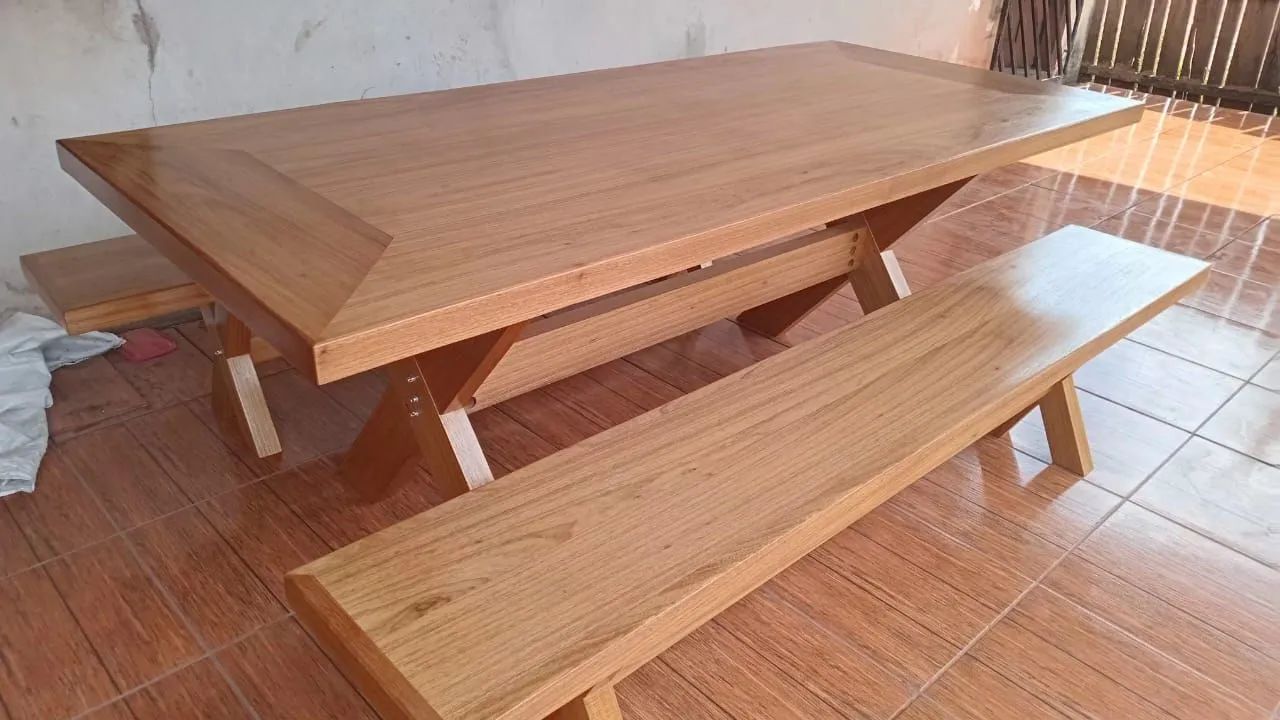 MESA RÚSTICA FREJÓ  - Foto 2