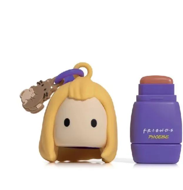 Batom e blush 2 em 1 cor pêssego 