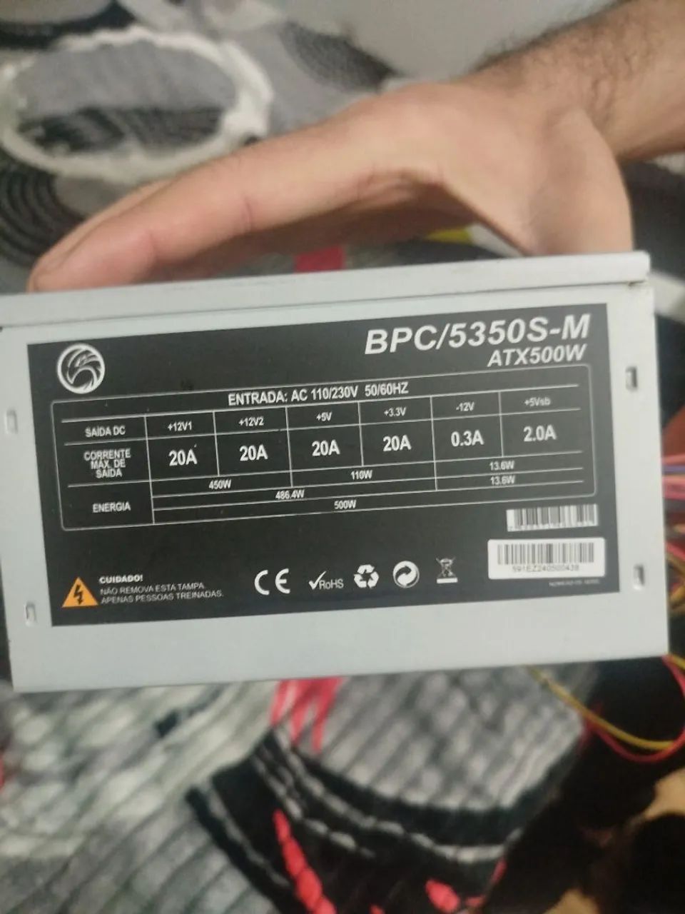 Fonte 500w generico