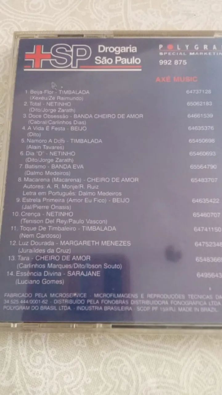 Kit 6 CD Drogaria São Paulo Collection Discs - Foto 3