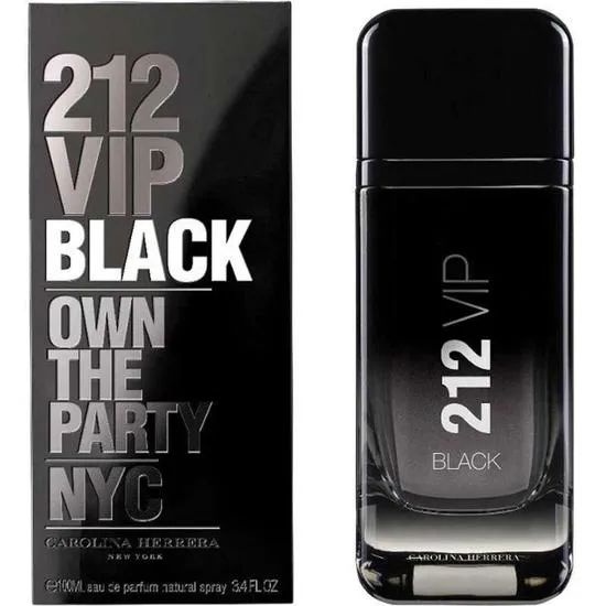 Perfume Carolina Herrera 212 Vip Black Eau de Parfum Masculino 100ML
