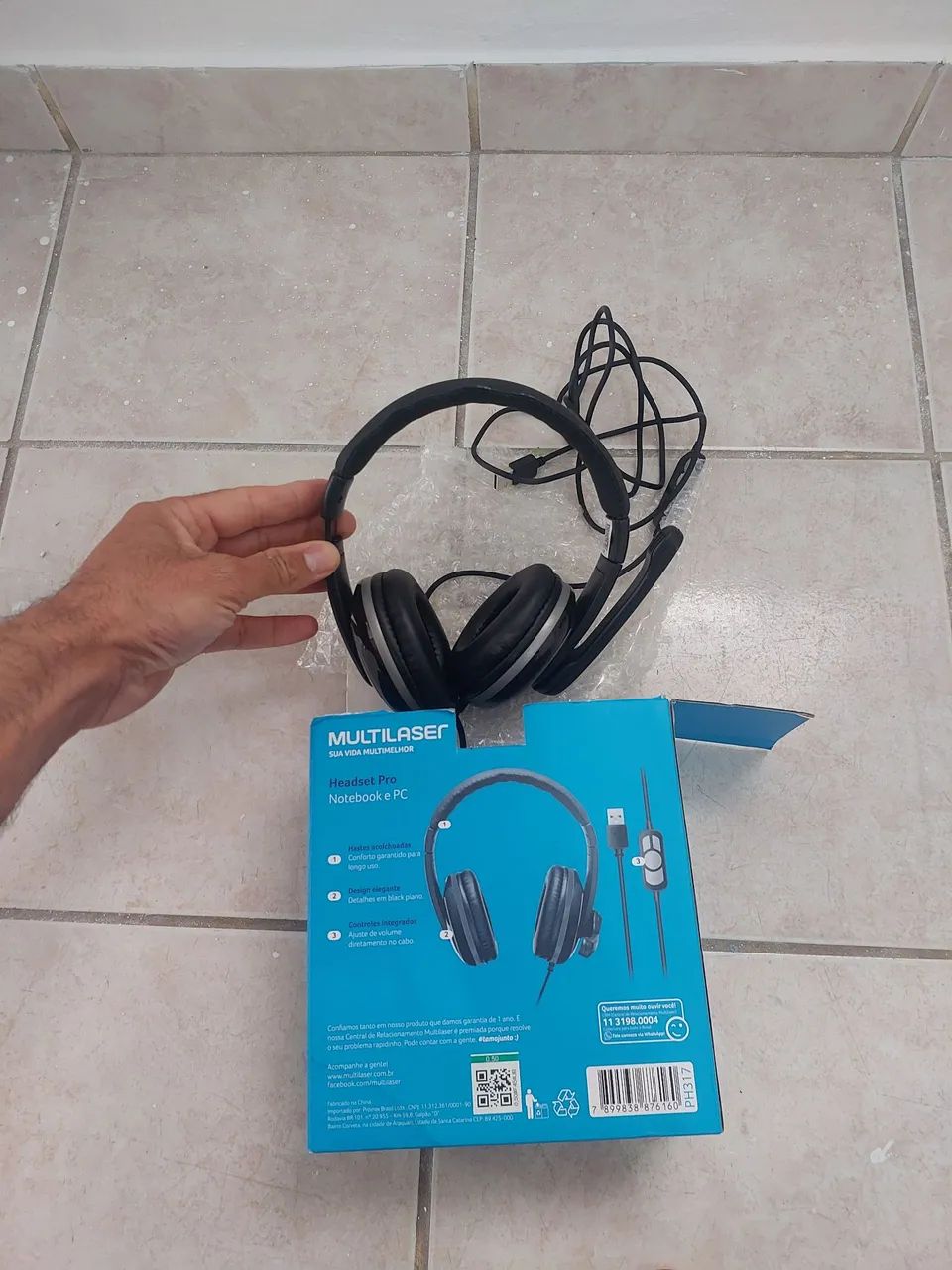 Fone de ouvido 