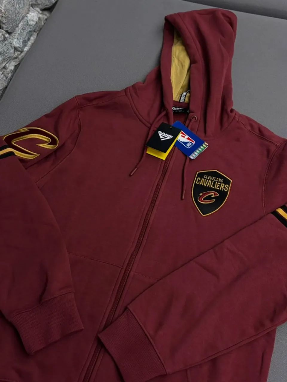 Moletom NBA Cavaliers Original Importado Tamanho M - Foto 2