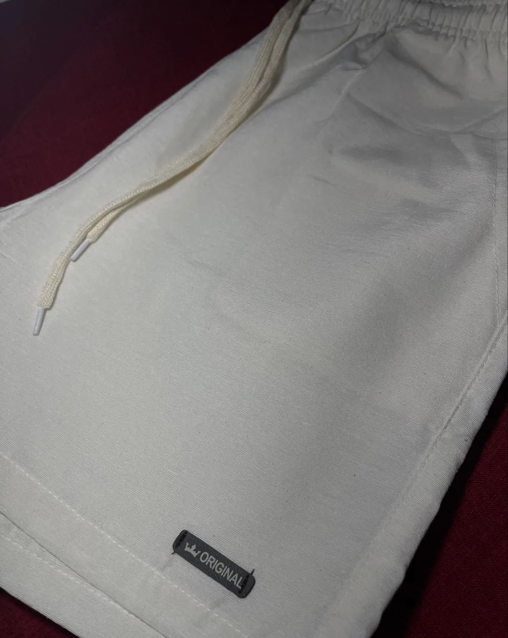 Bermuda de linho masculina - Foto 2