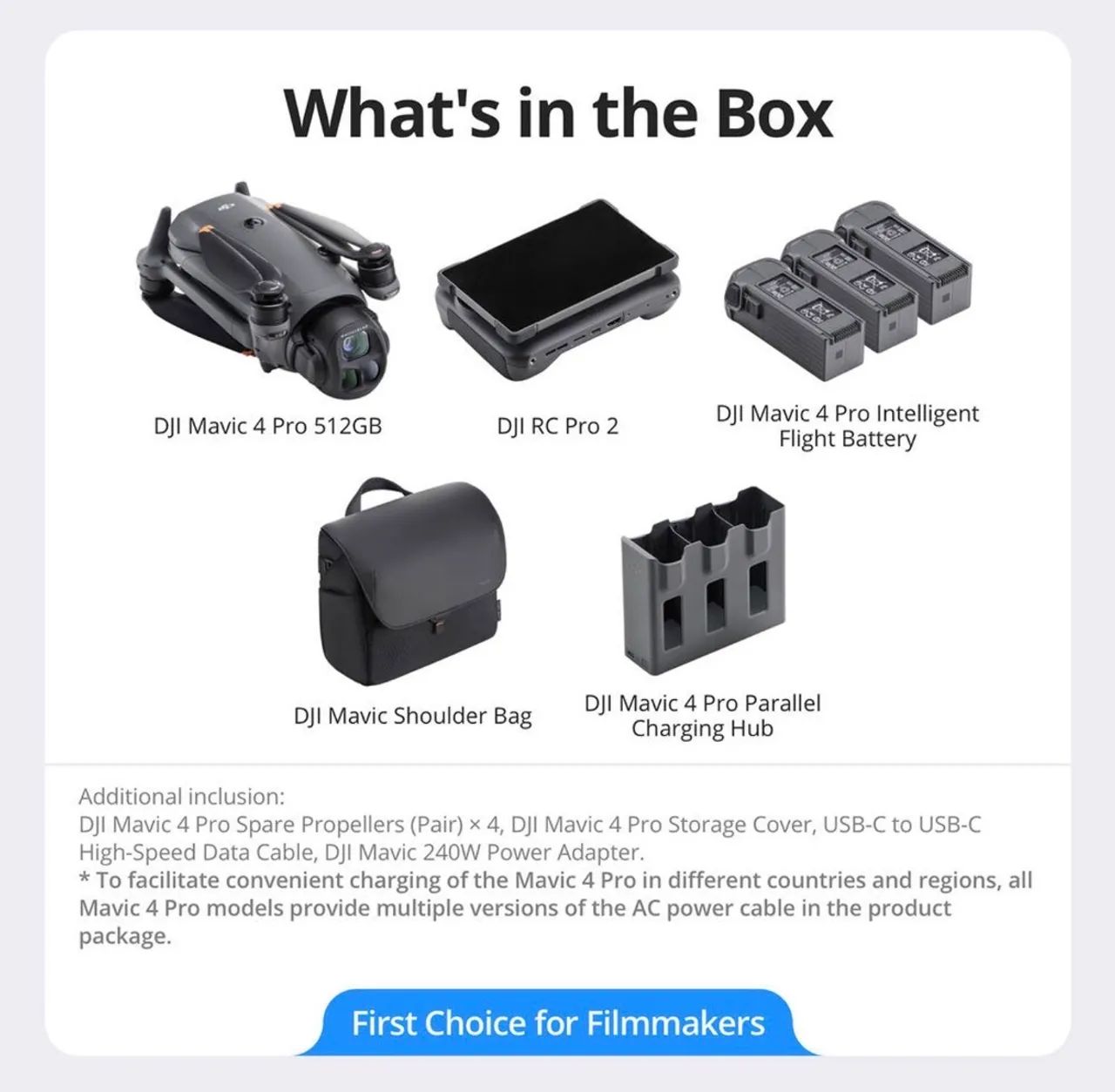 DJI Mavic 4 Pro Creator Combo 512GB - Foto 5