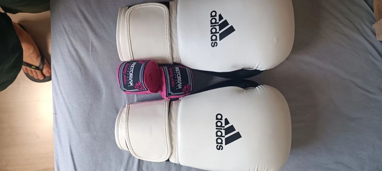 Luva boxe Adidas 16oz - Foto 2