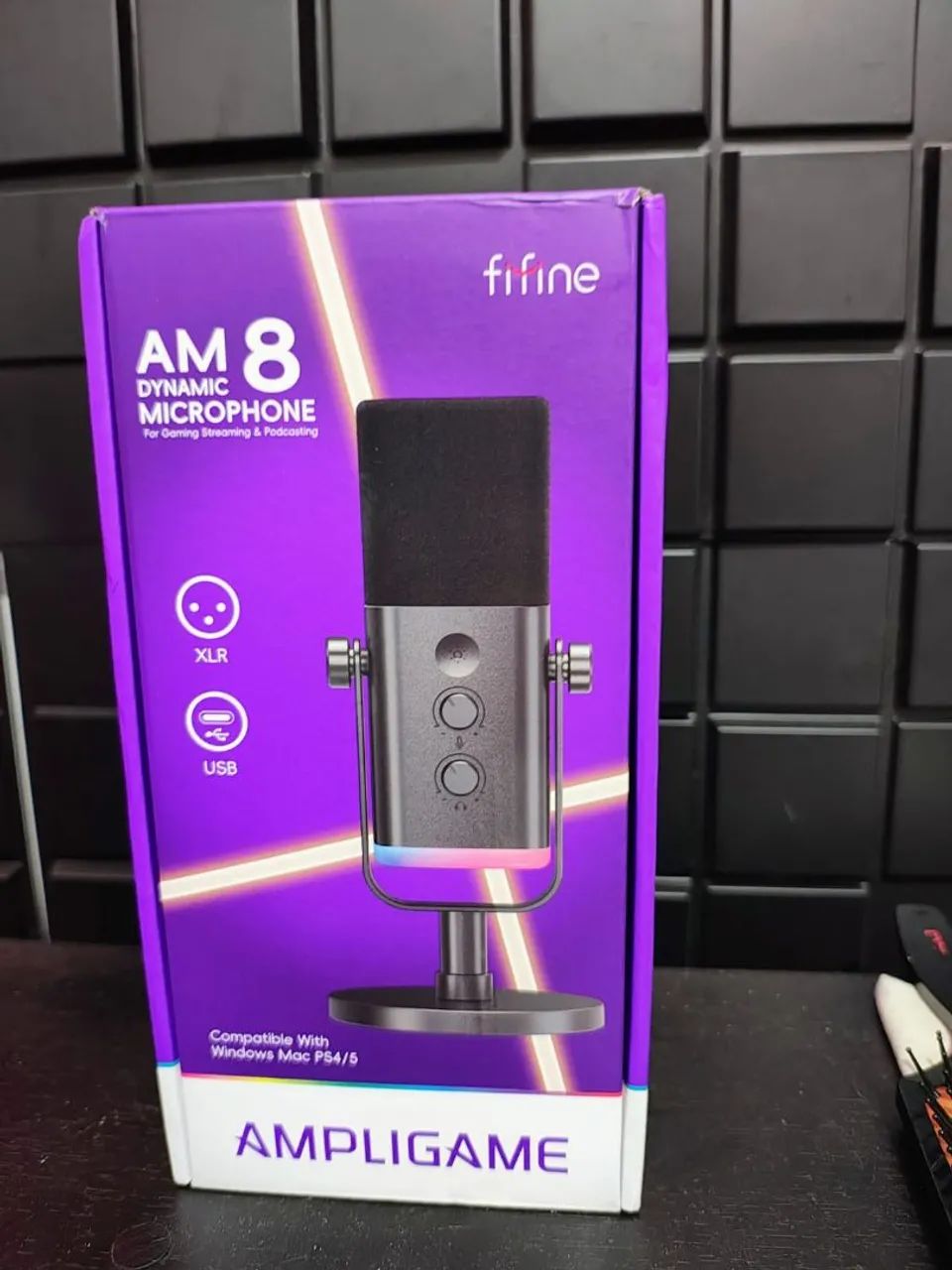 Microfone Fifine AM8 - Novo - Foto 2