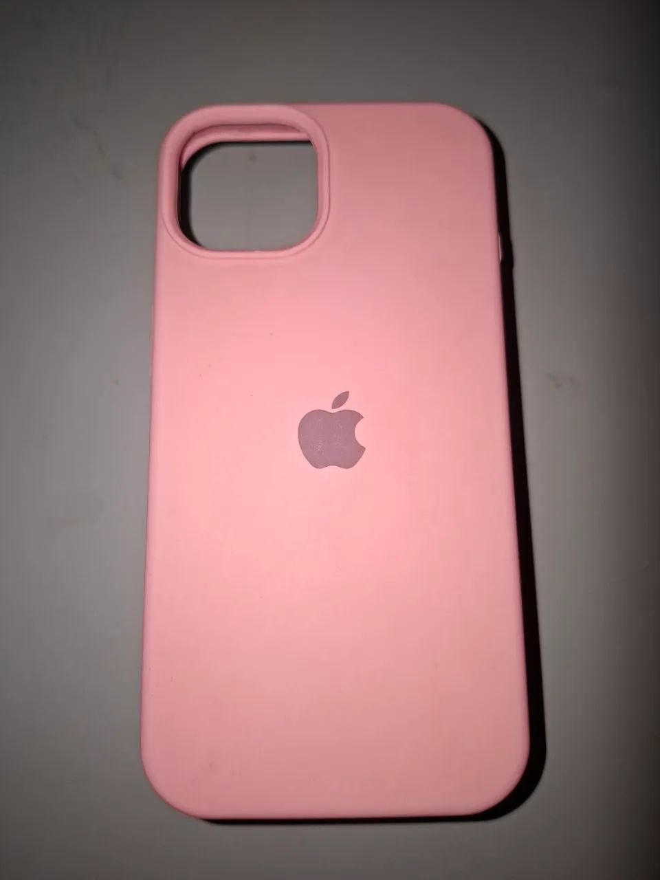 Capinha para iPhone 13 rosa de silicone!!!