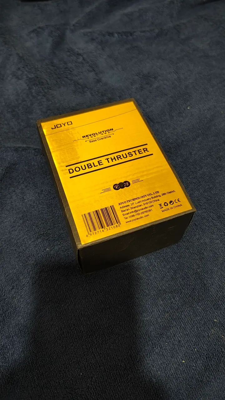 Pedal de baixo Joyo Double Thruster - Foto 4