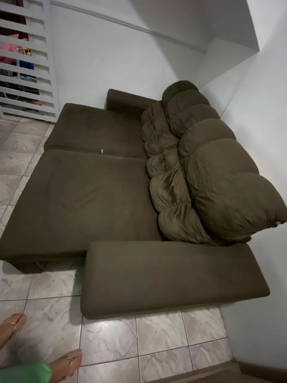 Doando sofá semi novo