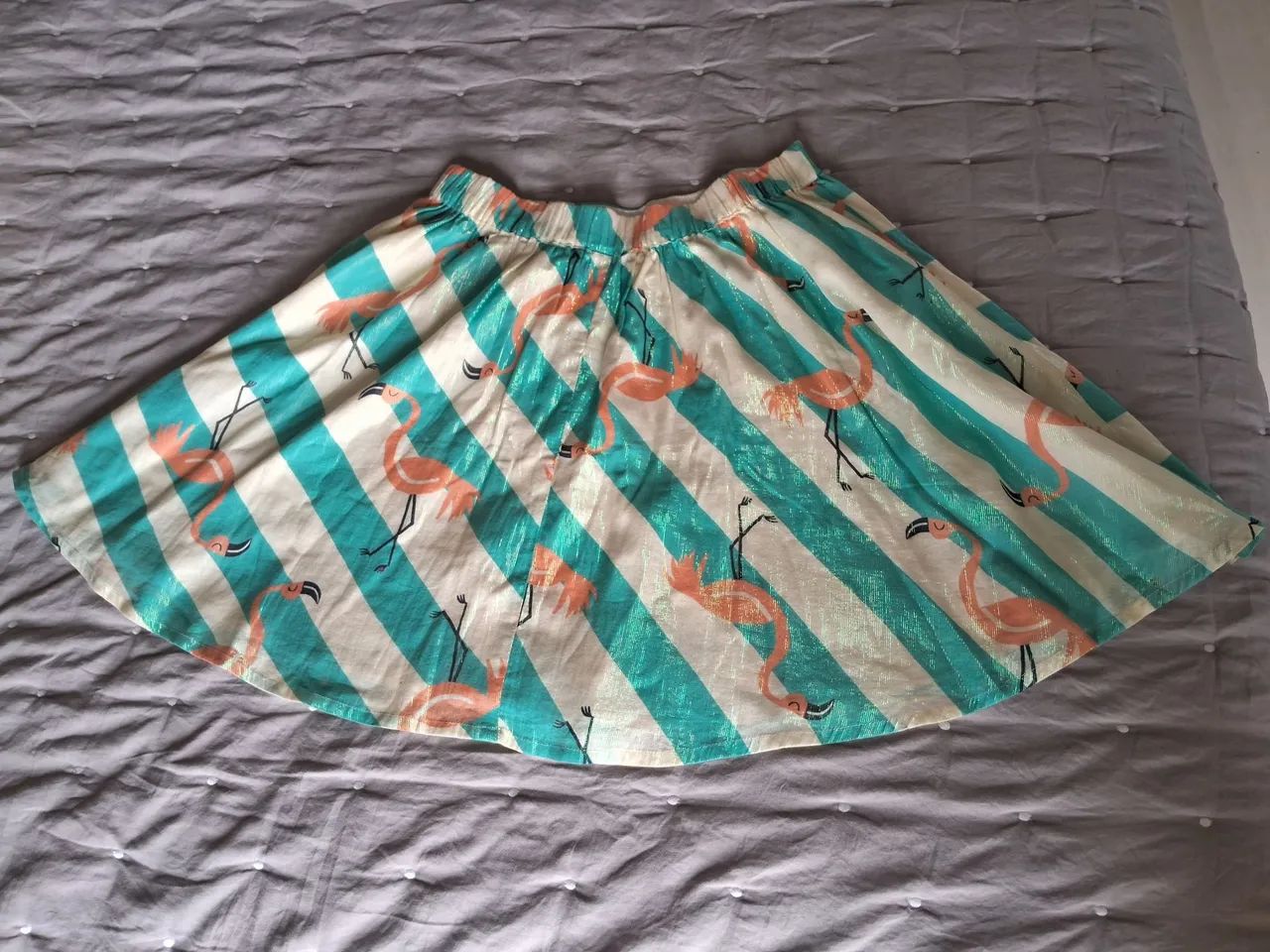 Saia fábula flamingo  - Foto 3