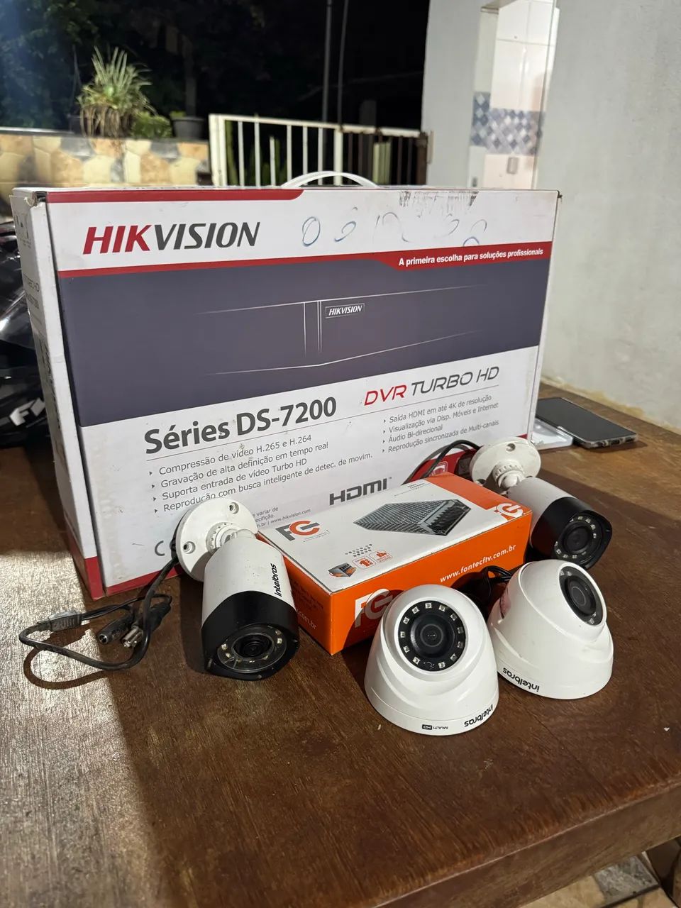 Kit Dvr câmeras 