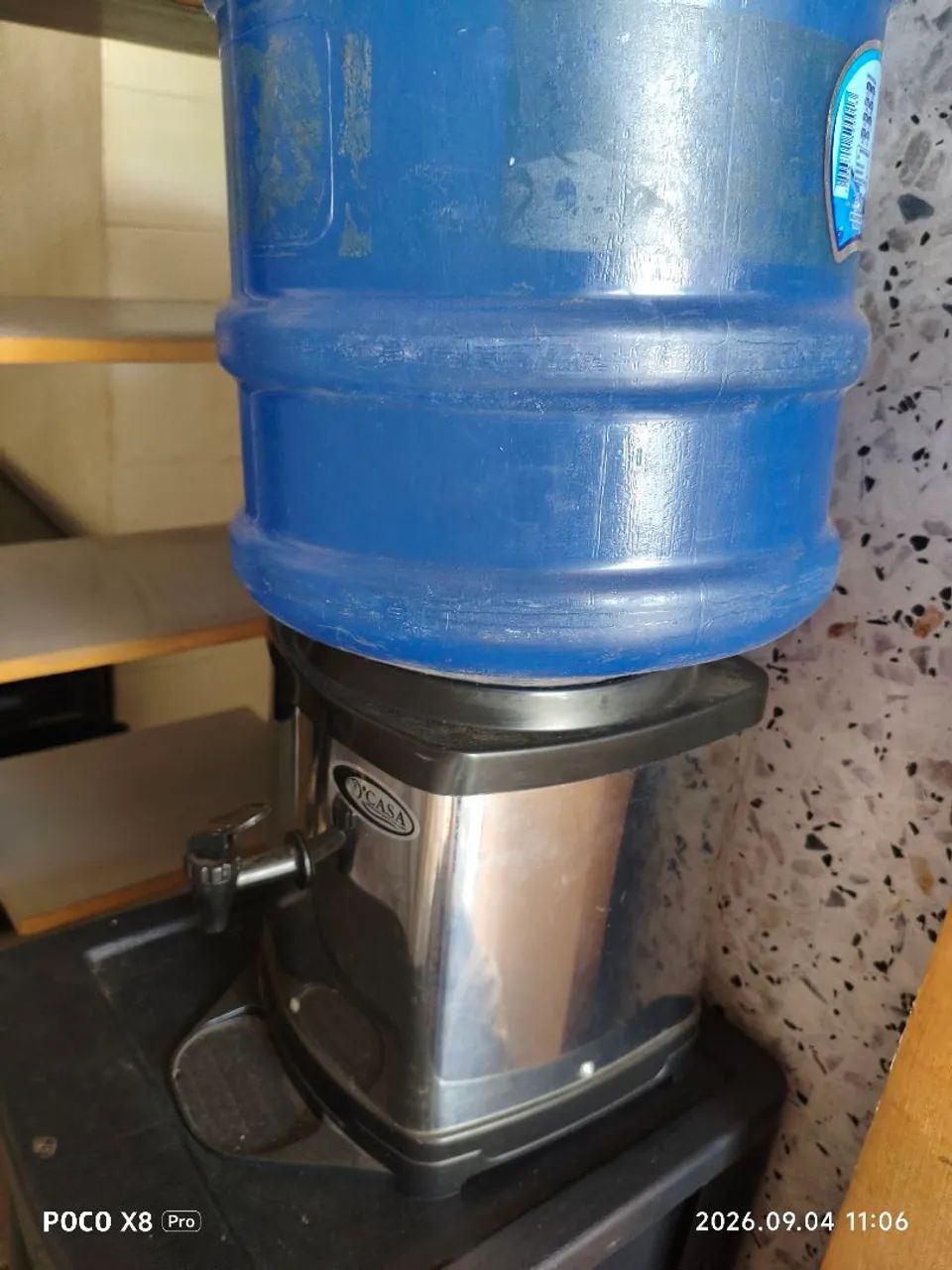 Filtro de Barro com galão d'água