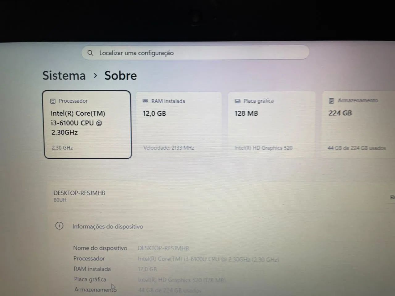 Notebook Lenovo i3 6° geração  - Foto 4
