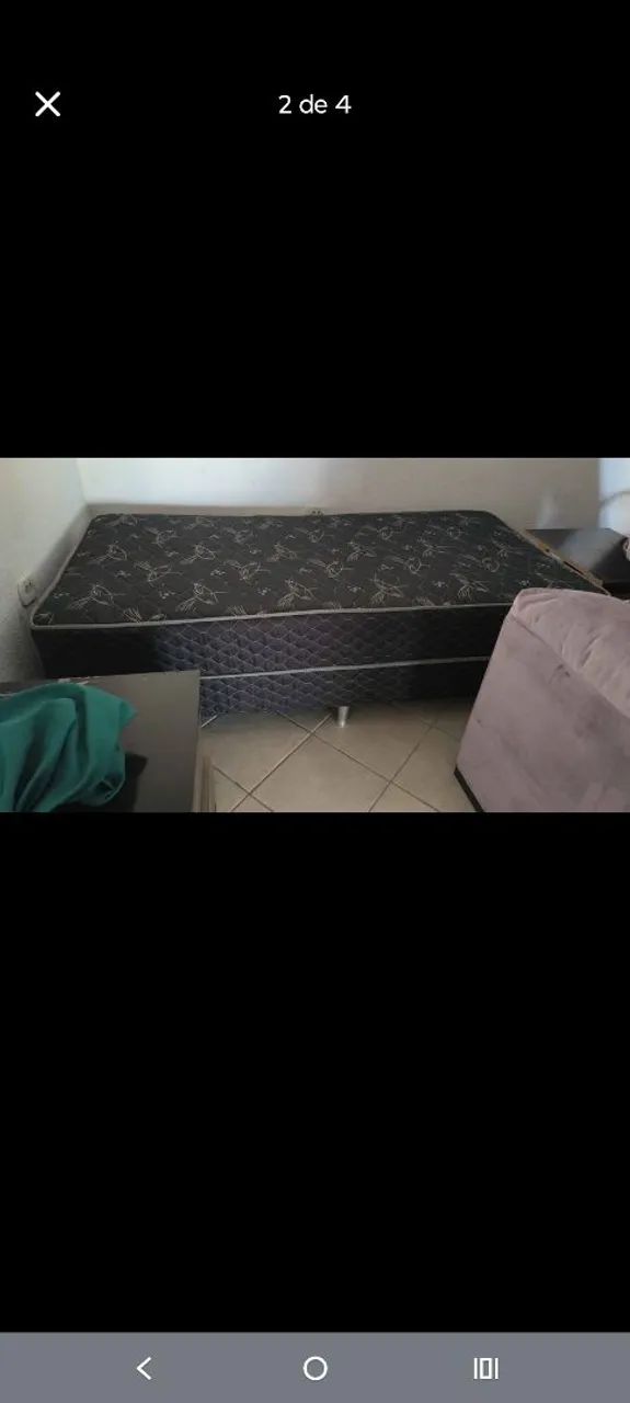 Cama box conjugado solteiro (entrego com taxa) - Foto 2