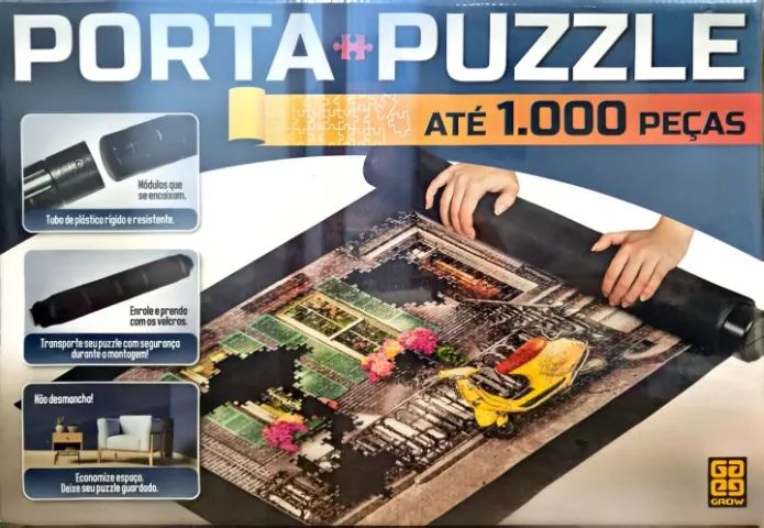 Porta Puzzle Grow até 1000 peças lacrado