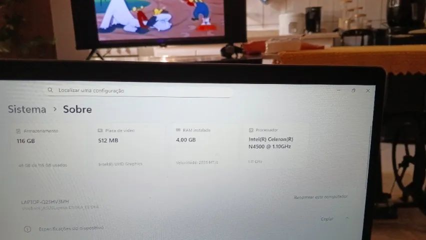 Vendo notebook  ASUS 4g - Foto 2