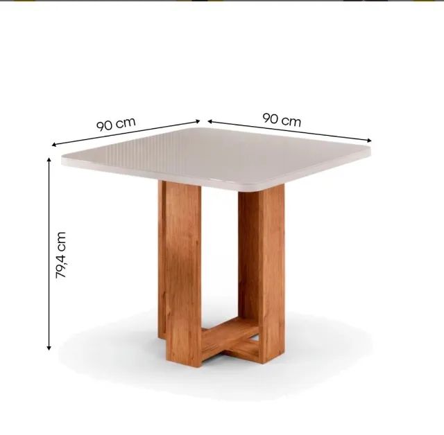 Conjunto de Jantar Aurora 4 Lugares - Foto 2