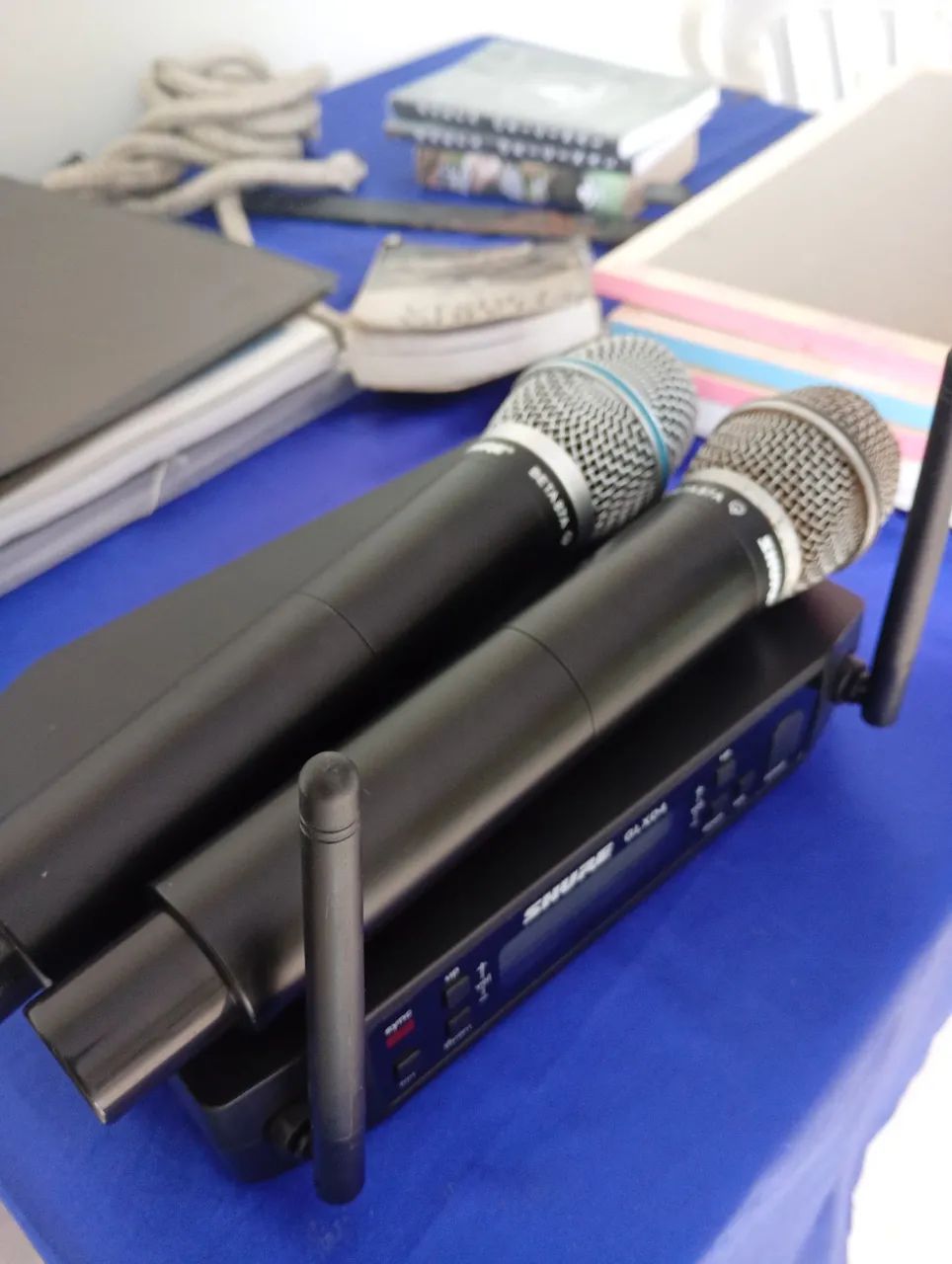 Microfone sem fio Shure 